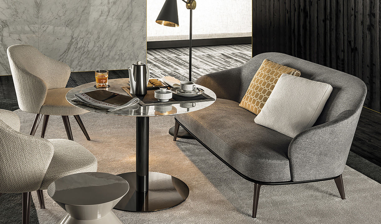 Minotti lounge deals sofa